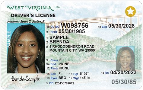 wv real id card